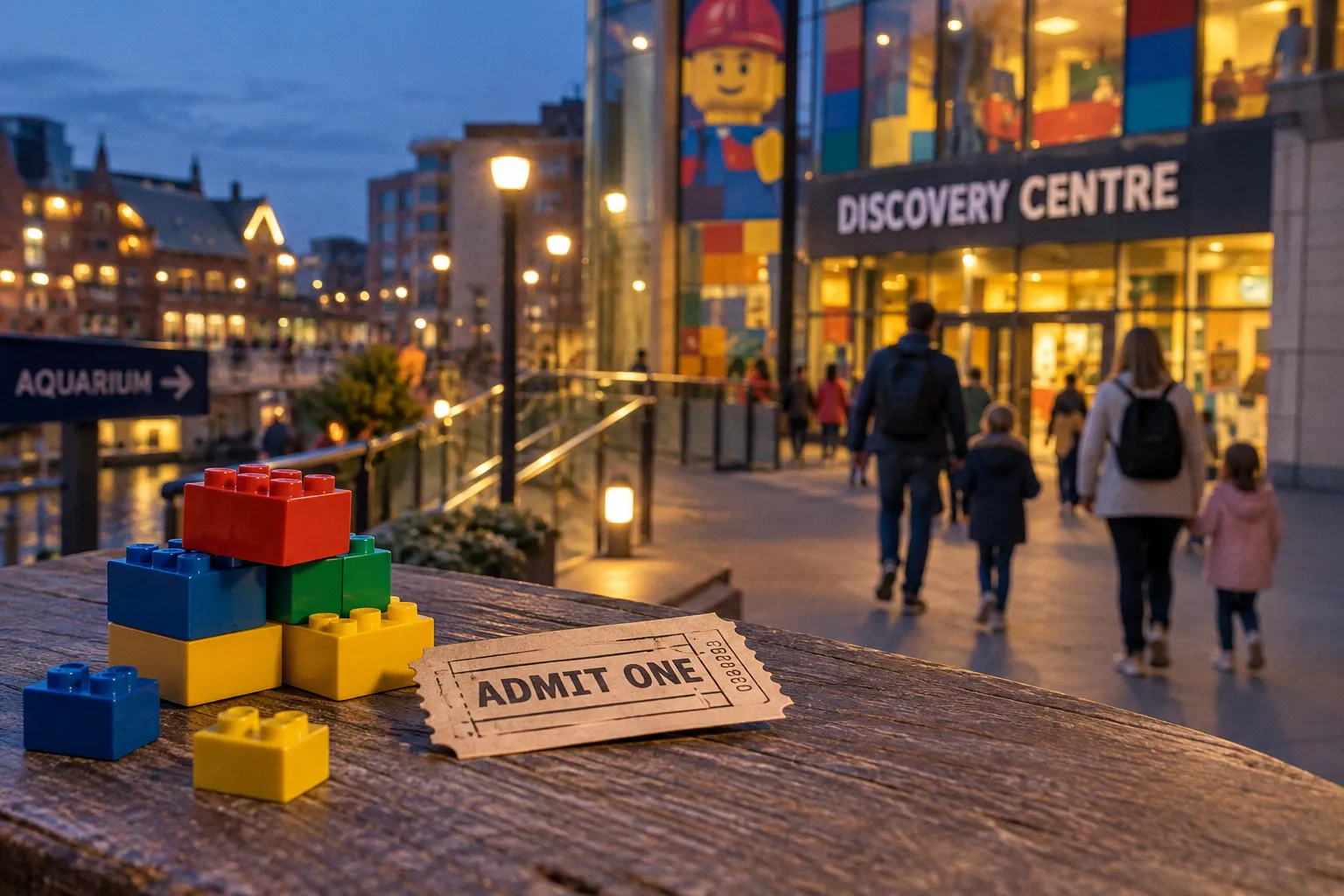 LEGOLAND Discovery Centre billets : réservation en ligne ou guichet ?