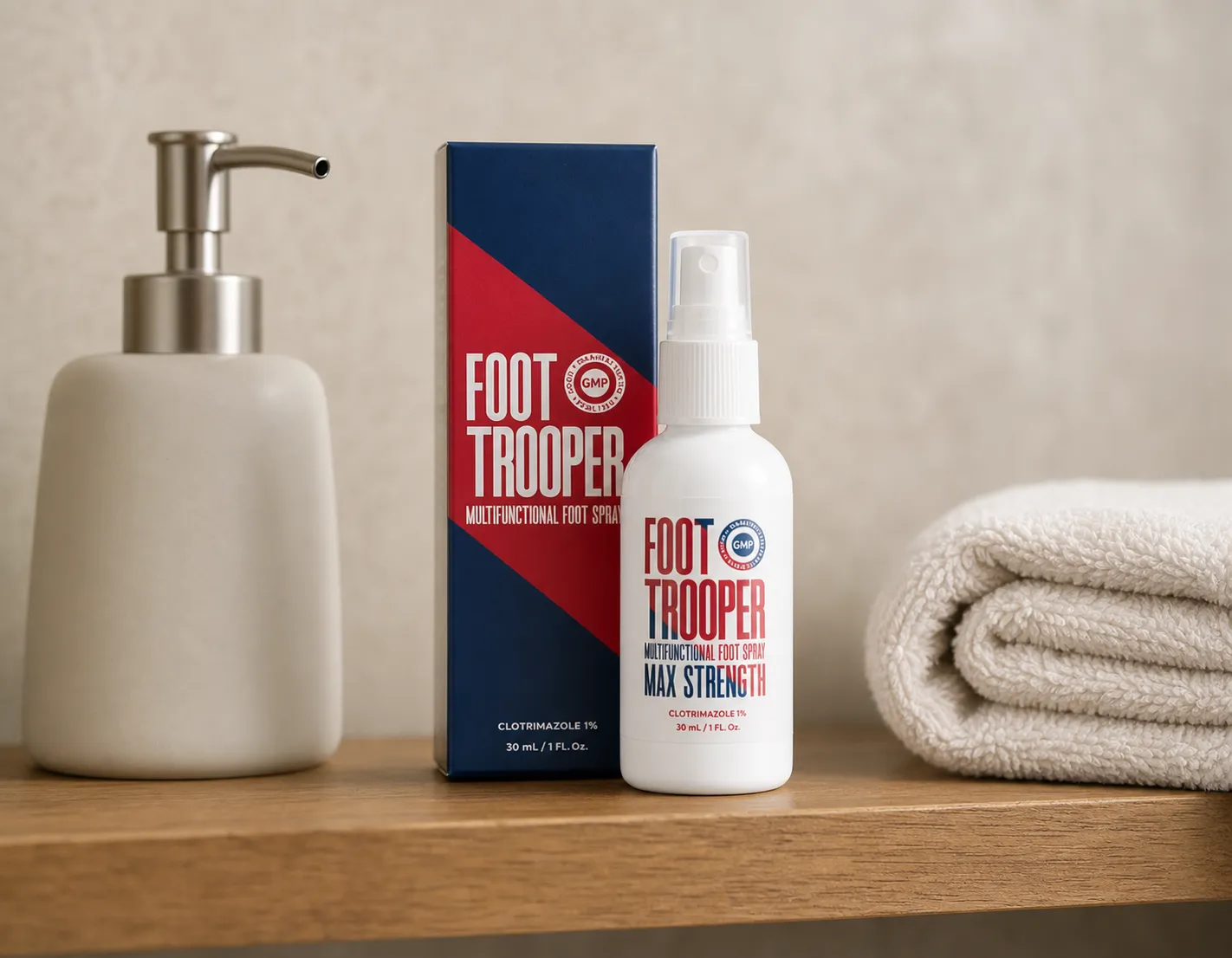 Foot Trooper-fungus remedy — le produit au quotidien