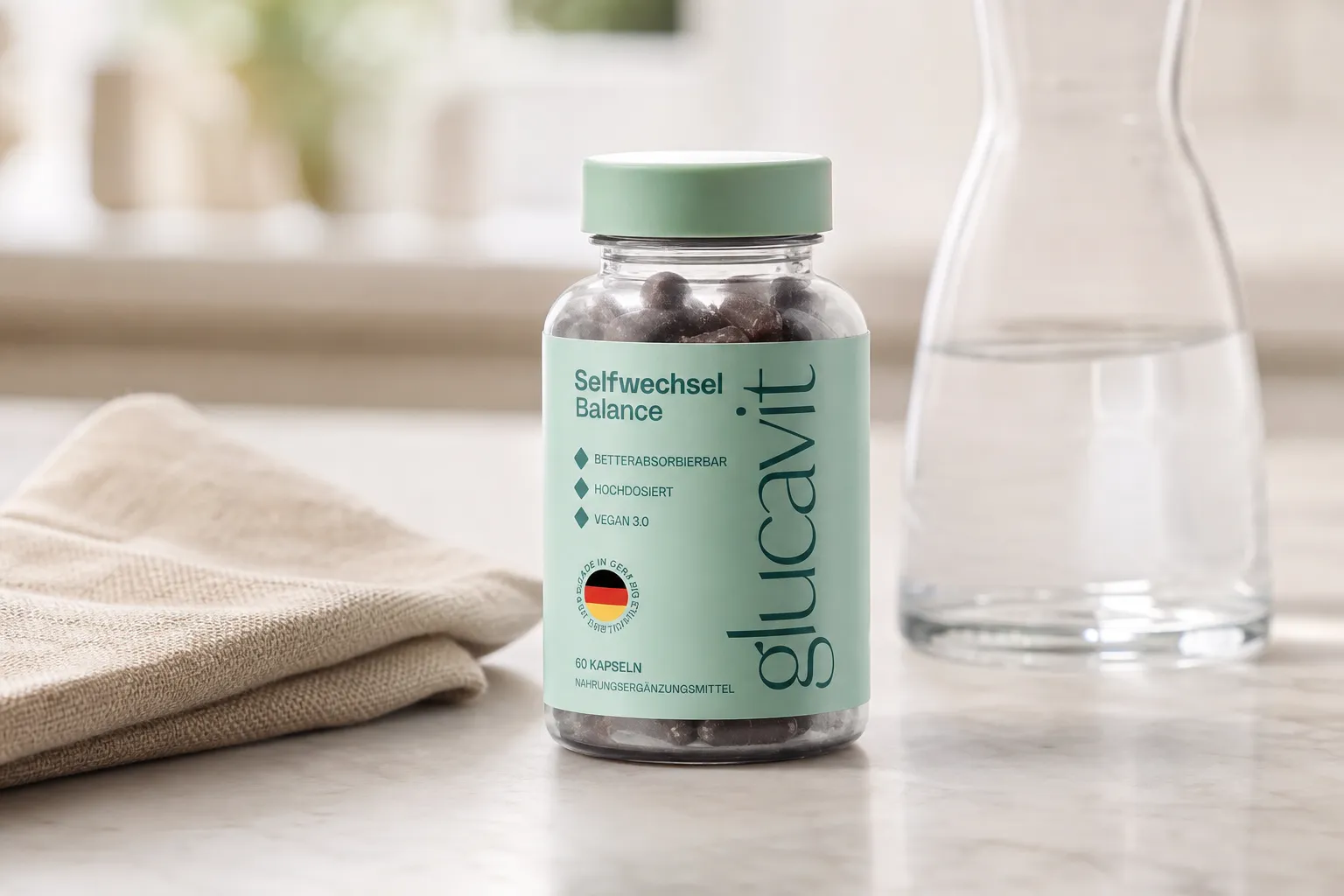 Glucavit — le produit au quotidien