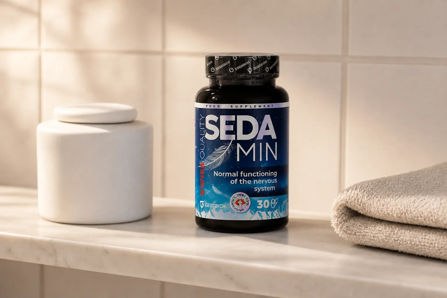 Sedamin — le produit au quotidien