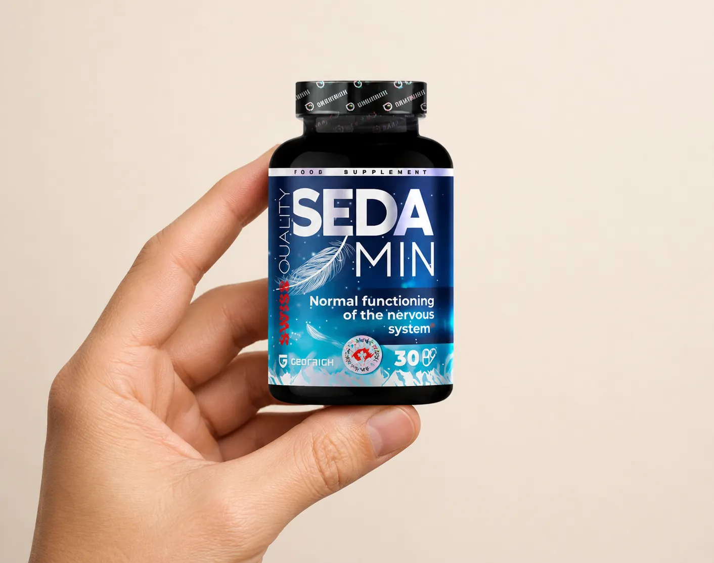Sedamin — le produit en main