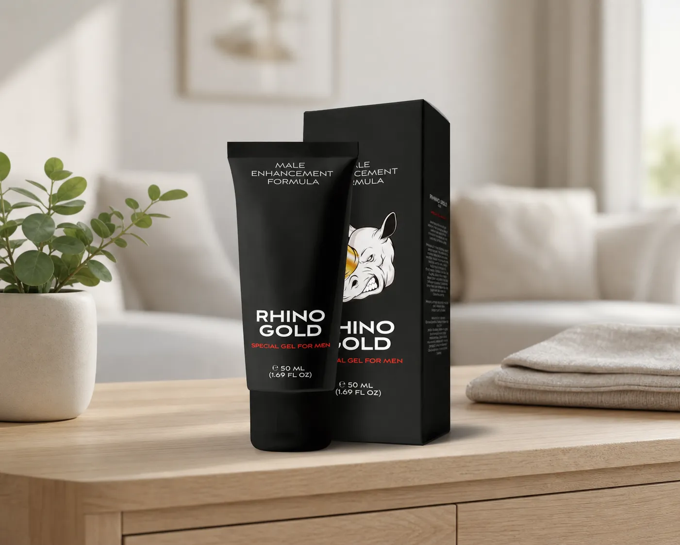 Rhino Gold Gel — le produit au quotidien