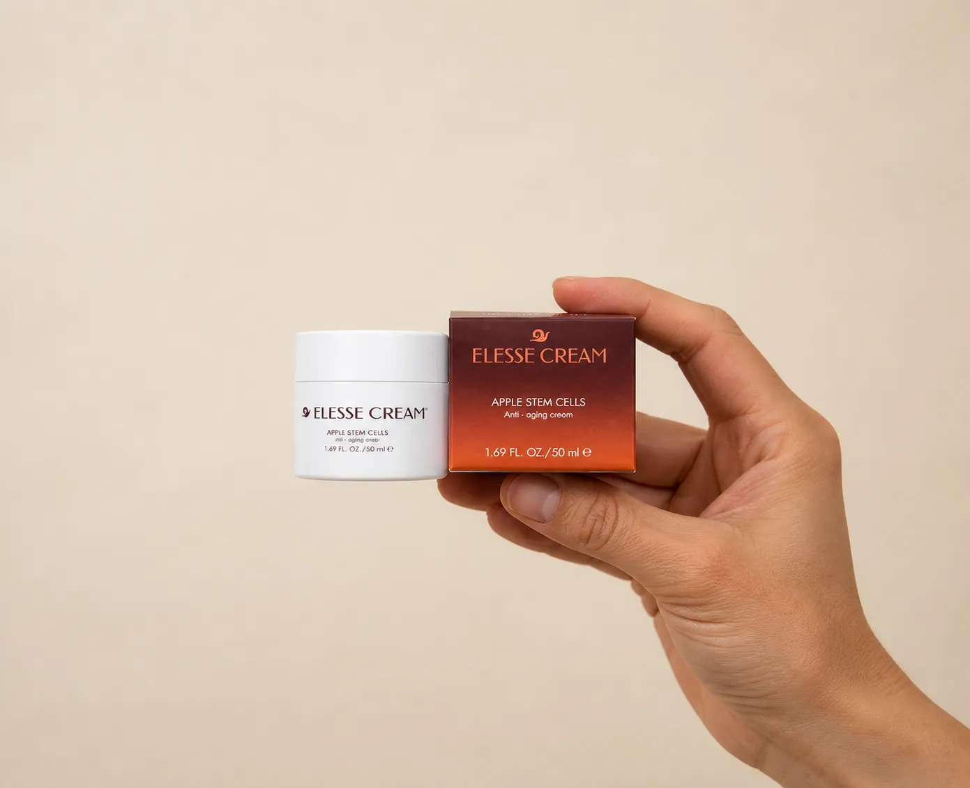 Elesse Cream — le produit en main