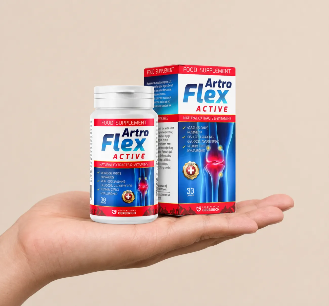 Artroflex Active — le produit en main