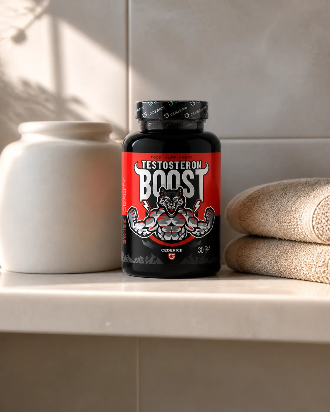 Testosteron Boost — le produit au quotidien