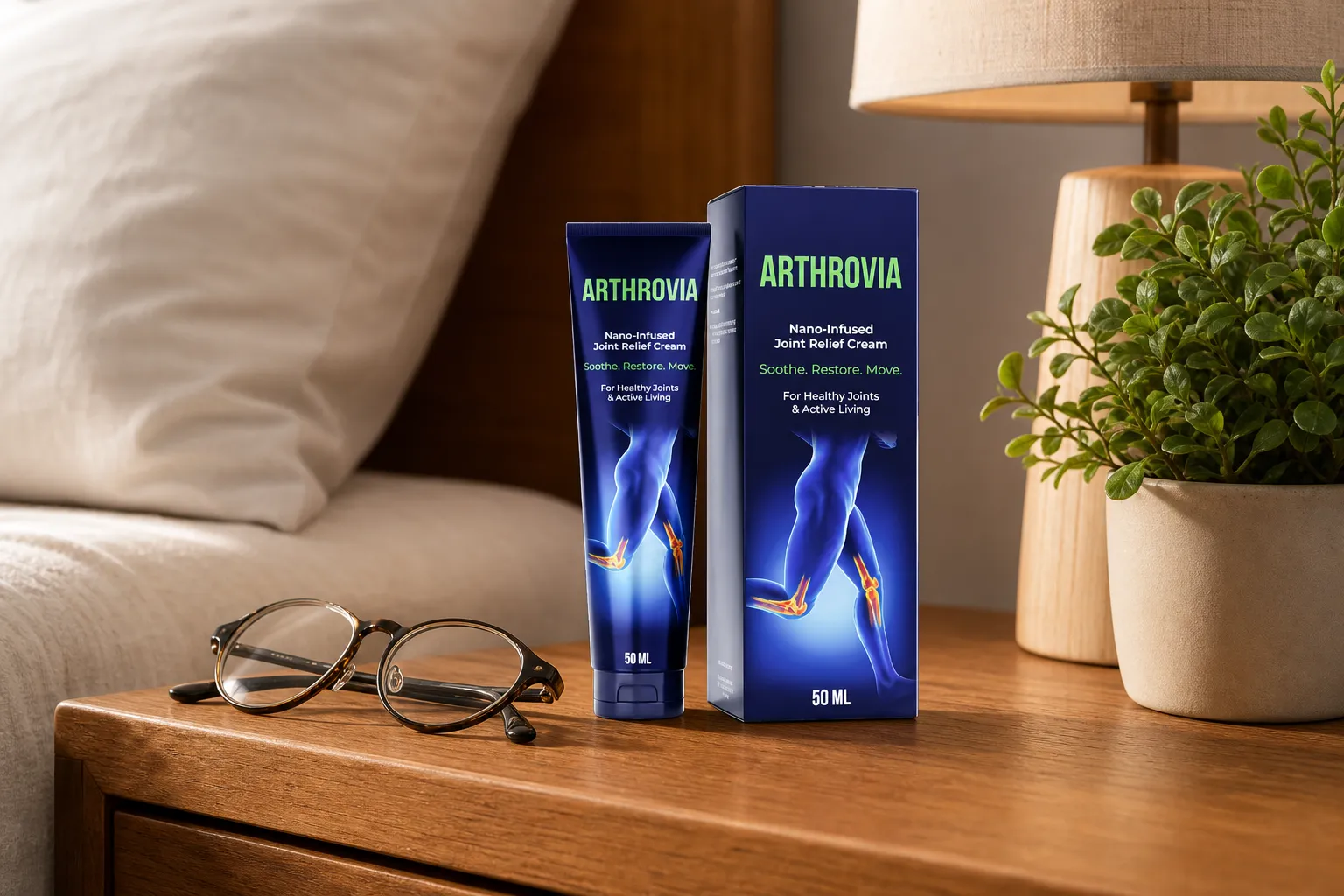 Arthrovia — le produit au quotidien