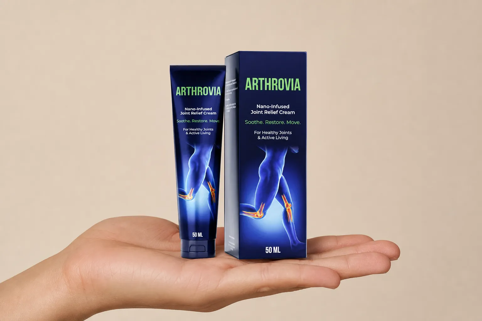 Arthrovia — le produit en main