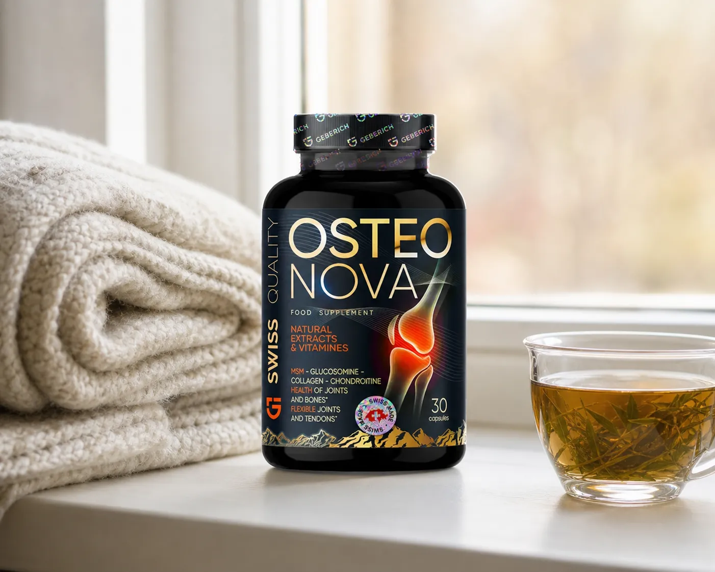 OsteoNova — le produit au quotidien