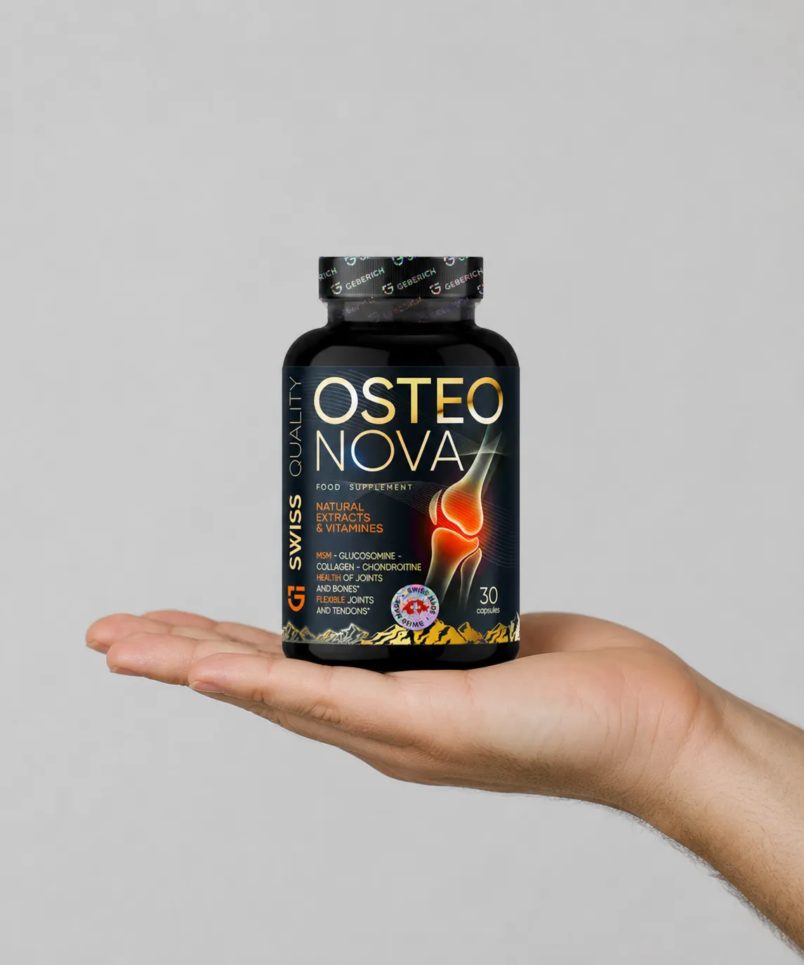 OsteoNova — le produit en main