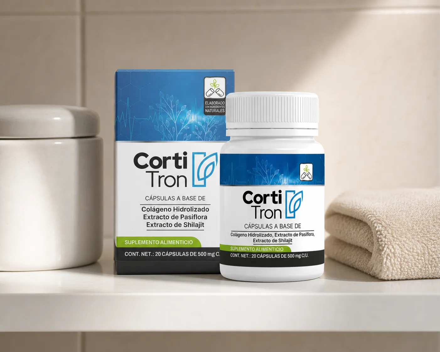 Cortitron — le produit au quotidien