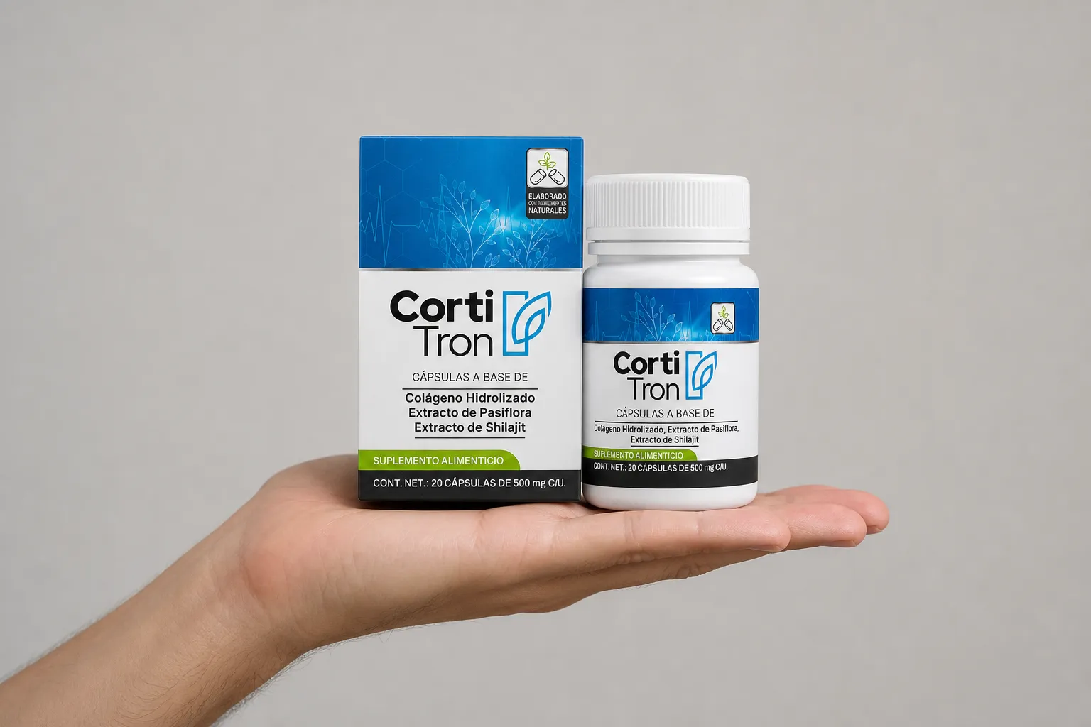 Cortitron — le produit en main