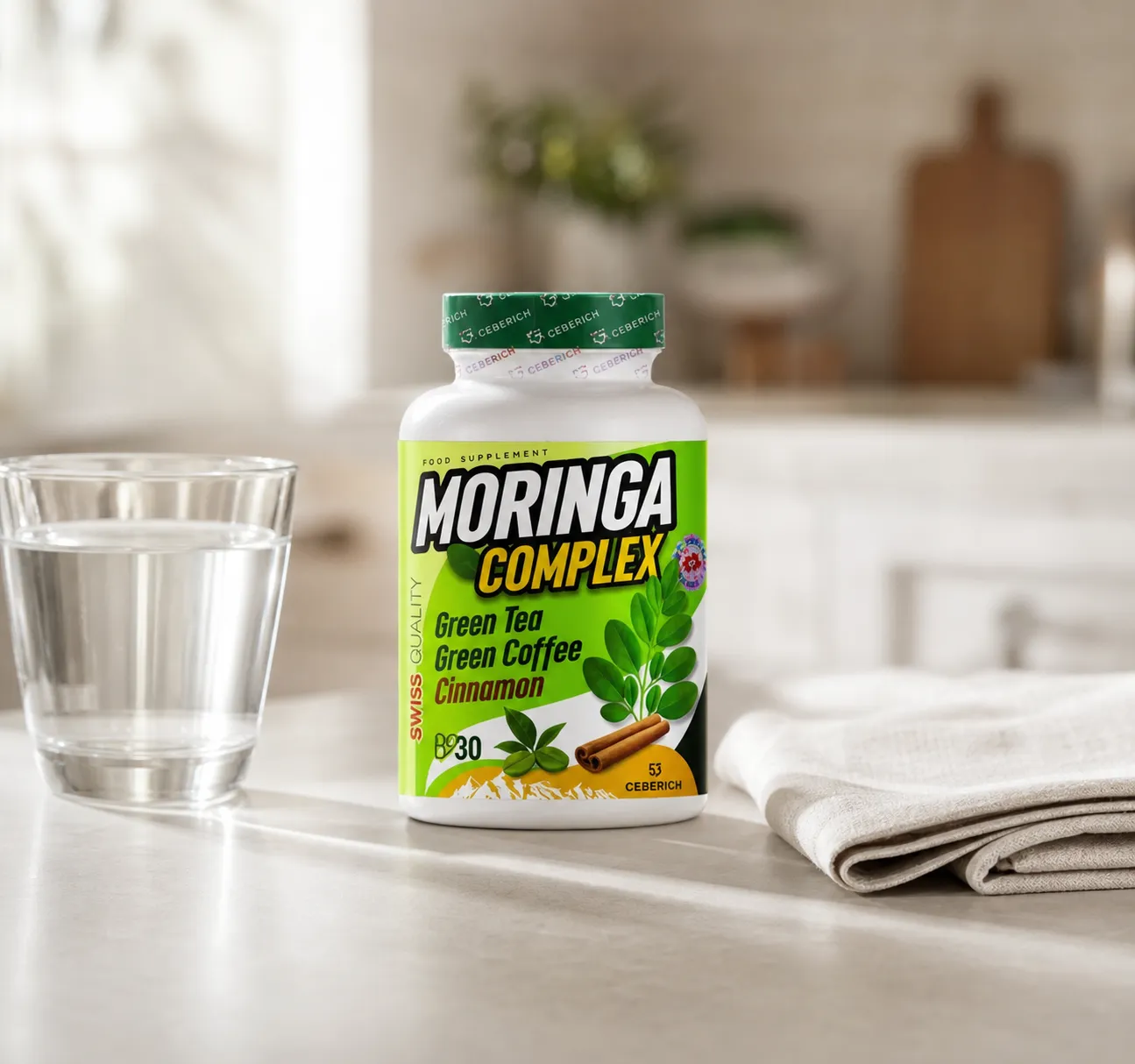 Moringa Complex — le produit au quotidien