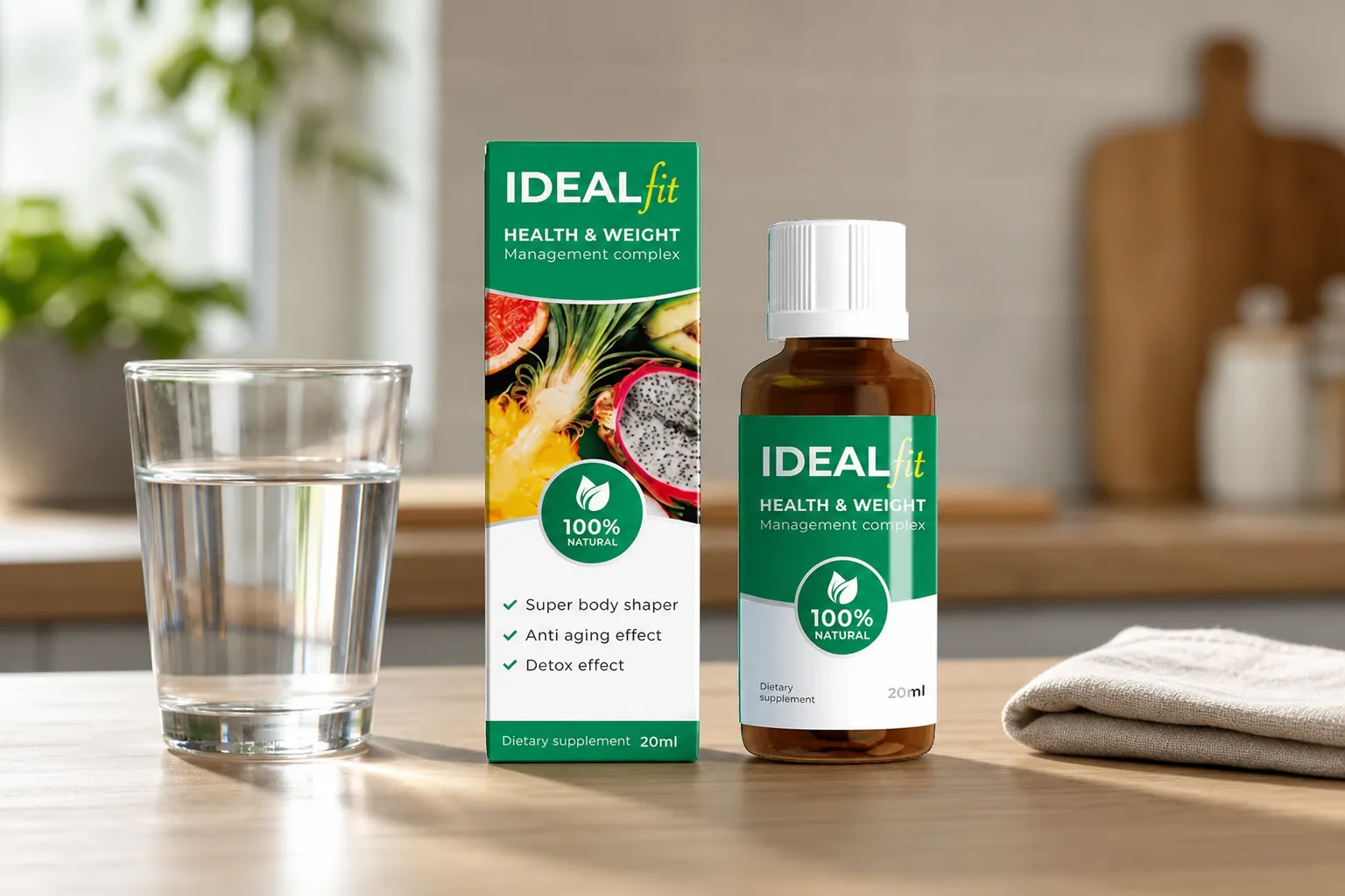 IdealFit — le produit au quotidien