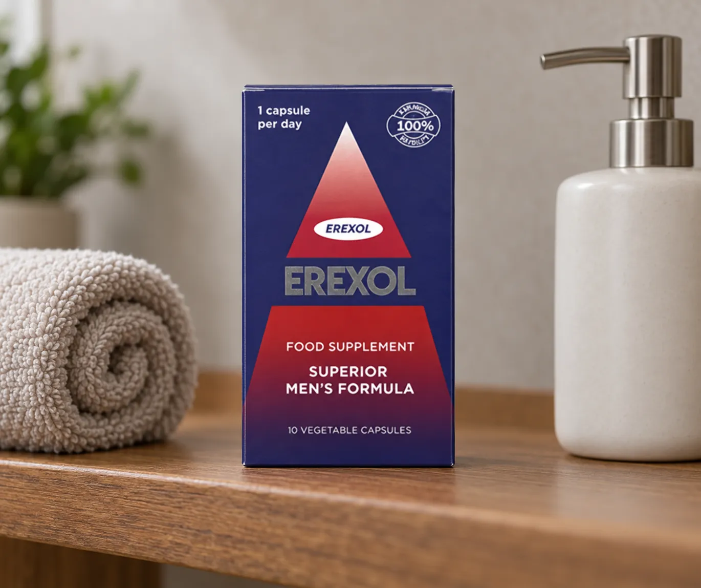 Erexol — le produit au quotidien