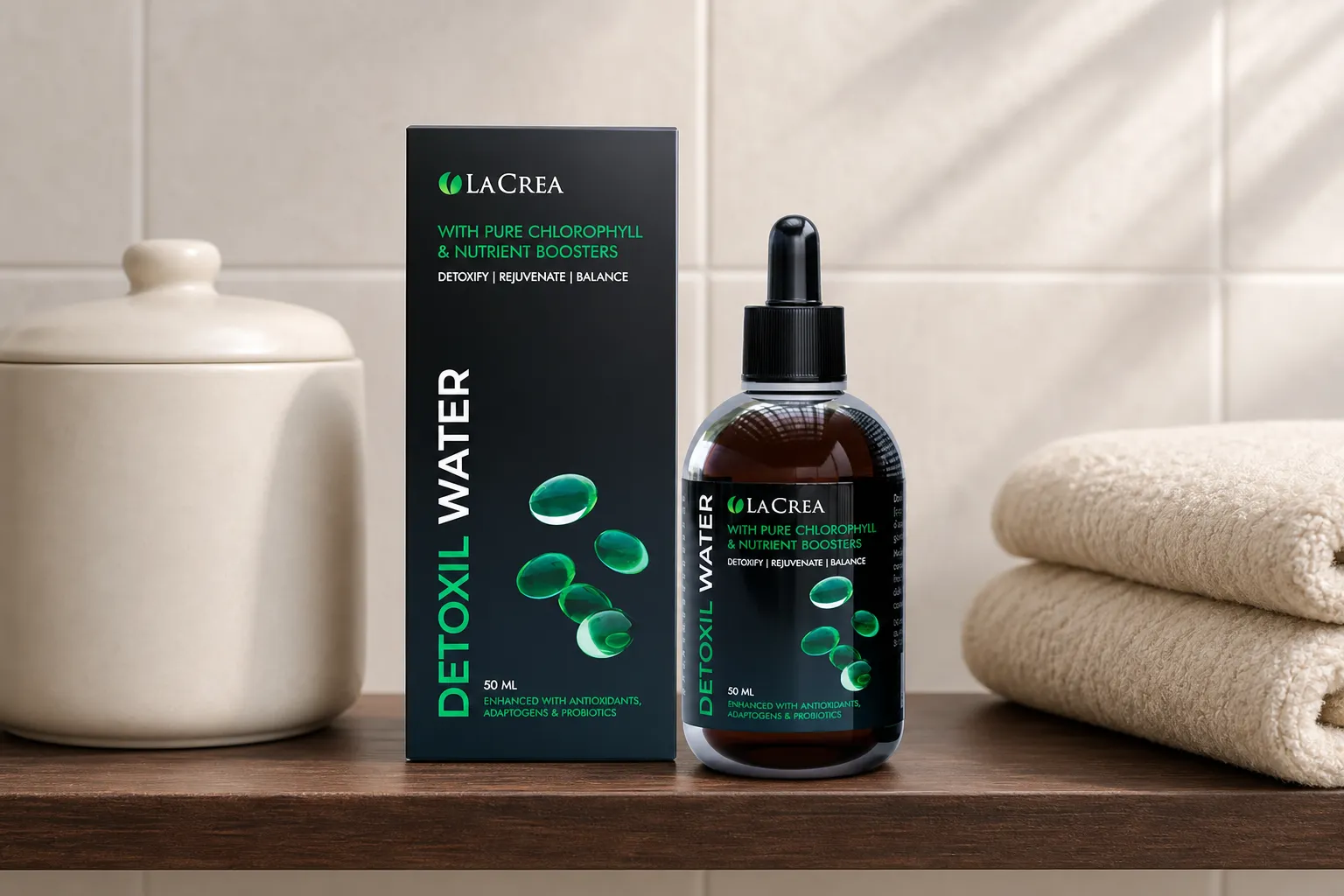 Detoxil water — le produit au quotidien
